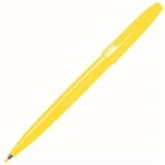 PENTEL S520 SIGN PEN 08MM YELLOW BOX 12