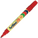 ARTLINE 70 PERMANENT MARKER BULLET 15MM RED