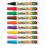 ARTLINE 70 PERMANENT MARKER BULLET 15MM ASSORTED BOX 12
