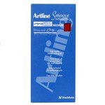 ARTLINE SMOOVE BALLPOINT PEN MEDIUM 10MM RED BOX 12
