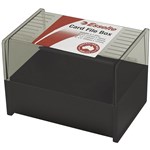 ESSELTE SWS CARD FILE BOX 102 X 152MM BLACK