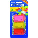 KEVRON ID38 KEYTAGS FLURO ASSORTED PACK 10