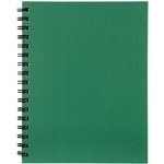 SPIRAX 511 NOTEBOOK 7MM RULED HARD COVER SPIRAL BOUND 200 PAGE 225 X 175MM GREEN