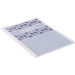 GBC THERMAL BINDING COVER 60MM A4 WHITE BACK  CLEAR FRONT PACK 100