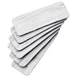 QUARTET WHITEBOARD ERASER REFILLS MAGNETIC GREY PACK 6