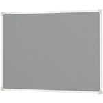 QUARTET PENRITE FELT BULLETIN BOARD 900 X 600MM GREY