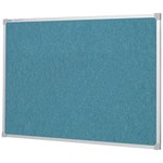 QUARTET PENRITE FABRIC BULLETIN BOARD 1200 X 900MM BLUE