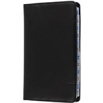 DEBDEN DAYPLANNER PRSLIM PERSONAL EDITION 172 X 96MM GENUINE LEATHER BLACK