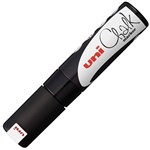 UNIBALL CHALK MARKER CHISEL TIP 8MM BLACK