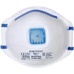 PORTWEST P201 FFP2 VALVED DUST MIST RESPIRATOR PACK 10
