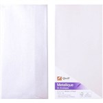 QUILL DL METALLIQUE ENVELOPES PLAINFACE STRIP SEAL 80GSM 110 X 220MM PEARL PACK 10