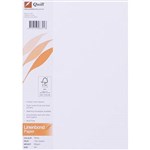 QUILL LINEN BOND PAPER A4 90GSM WHITE PACK 100