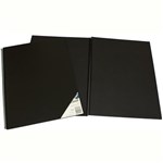 QUILL VISUAL ART DIARY 110GSM 90 PAGE A3 PP BLACK