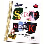 QUILL SCRAPBOOK SPIRAL BOUND 64 PAGE 335 X 236MM