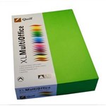 QUILL COLOURED A4 COPY PAPER 80GSM LIME PACK 500 SHEETS