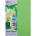 QUILL XL MULTIBOARD 210GSM A4 LIME PACK 50