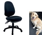 ONPB REMY CHAIR  HIGH BACK  AUSTRALIAN MADE  AFRDI CERTIFIED  247 FULLY ERGO WITH LUMBAR  BLACK