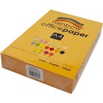 RAINBOW COLOURED A4 COPY PAPER 80GSM 500 SHEETS GOLD