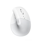 LOGITECH ERGONOMIC MOUSE LIFT VERTICAL OFF WHITE