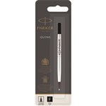PARKER QUINKFLOW ROLLERBALL PEN REFILL FINE NIB BLACK