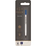PARKER QUINKFLOW ROLLERBALL PEN REFILL FINE NIB BLUE