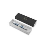PARKER IM BALLPOINT PEN PREMIUM BLUE GREY CHROME