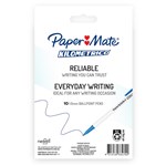 PAPERMATE KILOMETRICO BALLPOINT PENS MEDIUM BLUE PACK 10