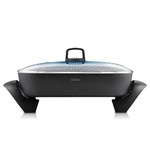 SUNBEAM DIAMONDFORCE BANQUET FRYPAN 210 X 310 X 490MM DARK BLUE