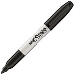SHARPIE SUPER PERMANENT MARKER BULLET FINE 15MM BLACK