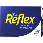 REFLEX   A4 PREMIUM WHITE COPY PAPER CARBON NEUTRAL 80GSM WHITE PACK 500 SHEETS