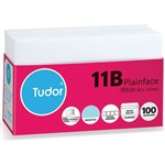 TUDOR 11B ENVELOPES SECRETIVE WALLET PLAINFACE STRIP SEAL POST OFFICE SQUARES 80GSM 90 X 145MM WHITE PACK 100