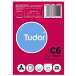 TUDOR C6 ENVELOPES WALLET PLAINFACE PRESS SEAL POST OFFICE SQUARES 80GSM 114 X 162MM WHITE PACK 25