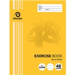 OLYMPIC E2848 EXERCISE BOOK 8MM FEINT RULED 55GSM 48 PAGE 225 X 175MM