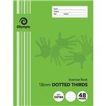 OLYMPIC D2184 EXERCISE BOOK 18MM DOTTED THIRDS 55GSM 48 PAGE 225 X 175MM