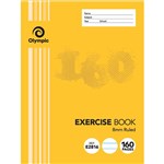 OLYMPIC E2816 EXERCISE BOOK 8MM FEINT RULED 55GSM 160 PAGE 225 X 175MM