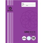 OLYMPIC G2748 GRID BOOK 7MM GRID 55GSM 48 PAGE 225 X 175MM