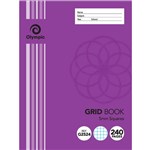OLYMPIC G2524 GRID BOOK 5MM SQUARES 240 PAGE 55GSM 225 X 175MM