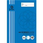 OLYMPIC SG284 SCIENCE BOOK 2MM GRAPH 8MM RULED 48 PAGE 55GSM A4 PACK 20