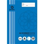 OLYMPIC SG281 SCIENCE BOOK 2MM GRAPH 8MM RULED 128 PAGE 55GSM A4 PACK 10
