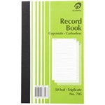 OLYMPIC 705 RECORD BOOK CARBONLESS TRIPLICATE 50 LEAF 200 X 125MM