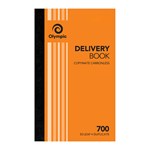 OLYMPIC 700 DELIVERY BOOK CARBONLESS DUPLICATE 50 LEAF 200 X 125MM