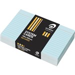 OLYMPIC RULED SYSTEM CARDS 100 X 150MM BLUE PACK 100