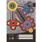 CULTURAL CHOICE EXERCISE BOOK 8MM RULED 70GSM 48 PAGE A4 MOTIF