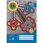 CULTURAL CHOICE EXERCISE BOOK 8MM RULED 70GSM 96 PAGE A4 MOTIF