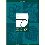 VICTORY EXQ110 BOTANY BOOK A4 48 PAGE QUEENSLAND RULING YEAR 34
