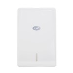 LIVI COMPACT INTERLEAVE TOWEL DISPENSER 235 X 95 X 355MM WHITE