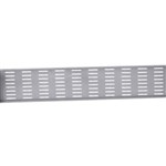 RAPID SPAN METAL MODESTY PANEL 1500MM DESK 1290 X 300MM SILVER