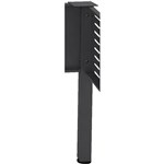 RAPID SPAN CORNER WORKSTATION SQUARE POLE BLACK