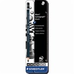 STAEDTLER 100 MARS LUMOGRAPH PENCIL ASSORTED BLACK BOX 6