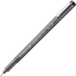 STAEDTLER 308 PIGMENT LINER FINELINER 04MM BLACK